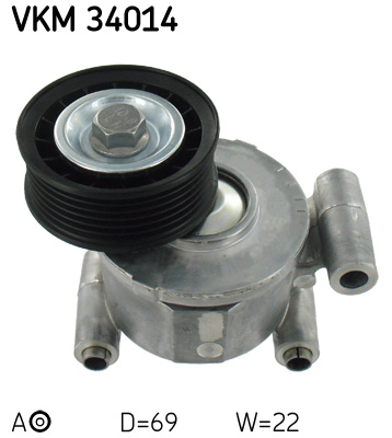 SKF Feszítőkar, hosszbordásszíj VKM34014_SKF